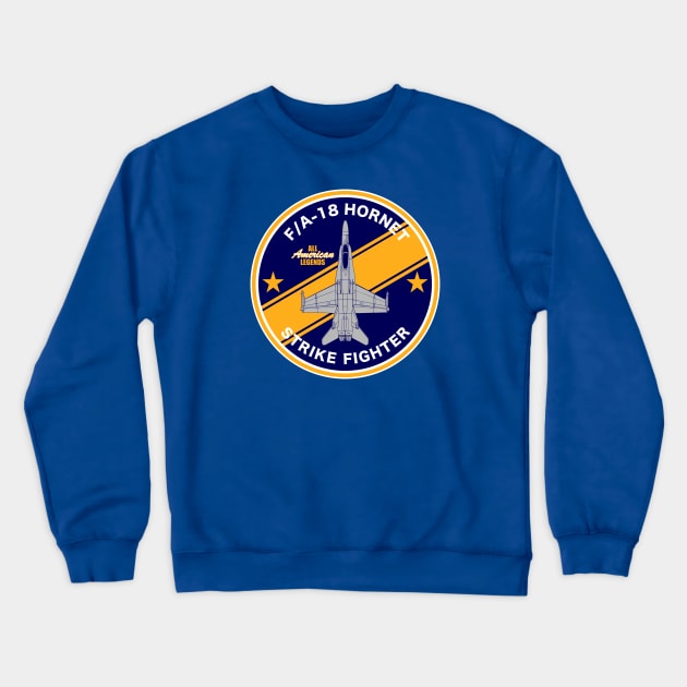 F/A-18 Hornet Crewneck Sweatshirt by TCP